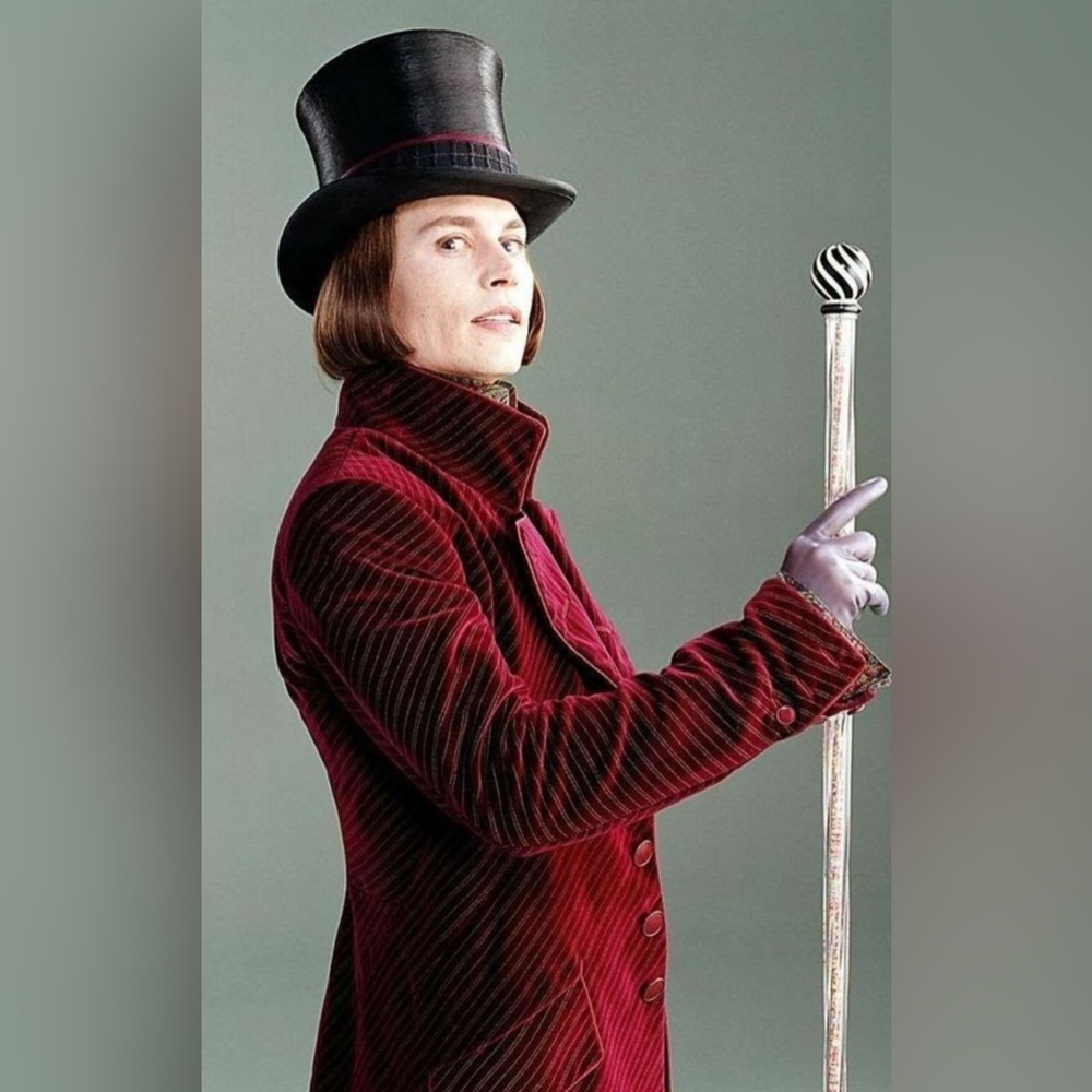 Willy WONKA  Striped Jacket
Style Halloween costume Johnny